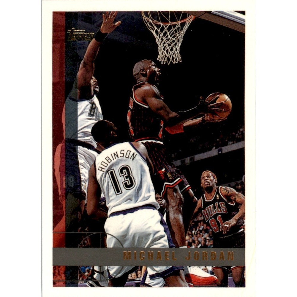1997 Topps #123 Michael Jordan Chicago Bulls